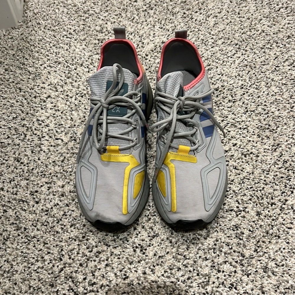 Adidas Originals ZX 2K Boost Shoes 'Grey Crew Blue